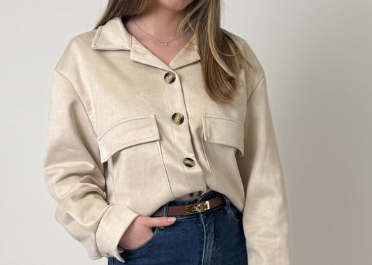Chemise camel