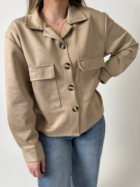 Chemise camel